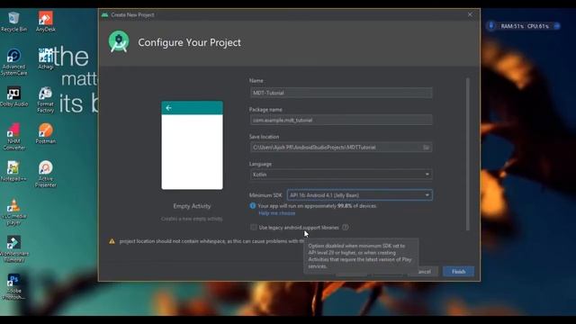 Android App Tutorial #1 | Tamil | Kotlin | MDT смотреть онлайн