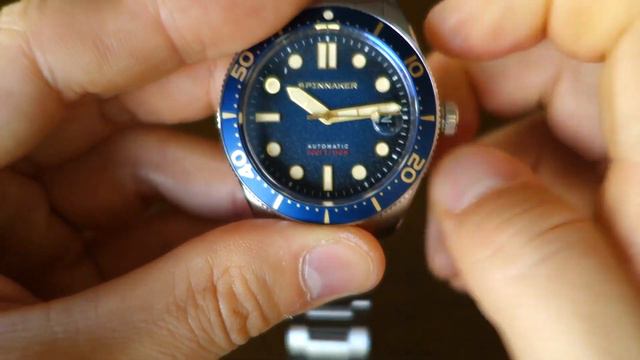 Does It Spin Well? Spinnaker Croft Mid-Size Regiment Blue Automatic (SP-5100) - Perth WAtch #399 смотреть онлайн