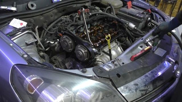 Замена ГРМ. Опель астра 1.6 2010 года.