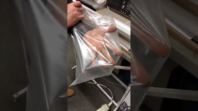 Изготовление пакетов из рукавной пленки смотреть онлайн