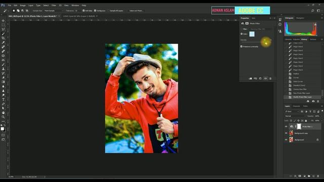 Adobe CC Tutorial :Nik Collection Color Efex Pro 4 in Adobe cc 2017 смотреть онлайн