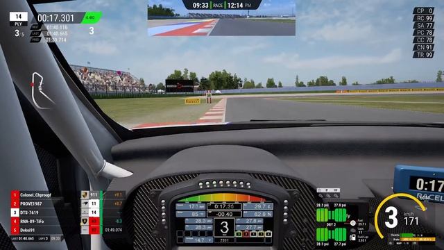 ASSETTO CORSA COMPETIZIONE ONLINE MISANO LEXUS RC F GT3