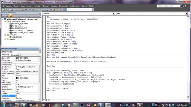 Formatar CPF Excel VBA 2010 смотреть онлайн