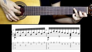 К Элизе - Бетховен Полная версия | На гитаре | Ноты Табы Разбор