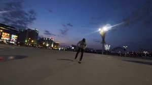 Мой САМЫЙ СЛОЖНЫЙ трюк на самокате! стрит джем, РЭП