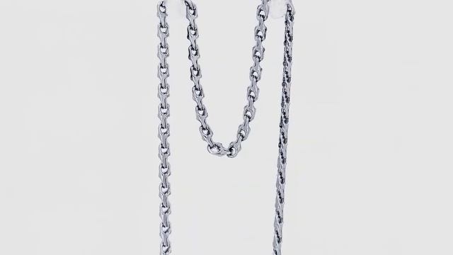 Цепь "Бисмарк" ручное плетение, серебро 925, АРТ. 1393 смотреть онлайн