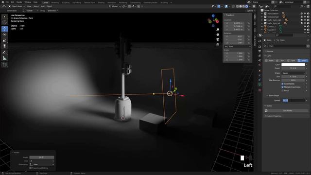 Курс Супер Blender. Виды источников света смотреть онлайн