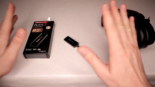 Звуковая карта Creative sound blaster play 3 / Замена встроенной аудио карте компьютера?