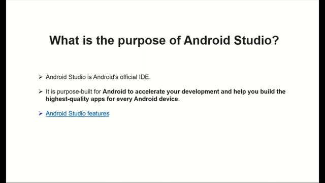 Purpose of Android Studio in Hindi |What are the features of Android Studio? | Is Android necessary смотреть онлайн