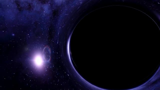 Simulation Of Falling Into A Black Hole смотреть онлайн