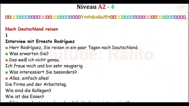A2 Deutsch Hören Lernen 2.15