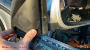 Снимаю пр. Зеркало Volkswagen Touareg 2002 - 2010 Как снять правое наружное зеркало ? #разборка