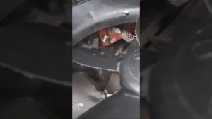 Моторчик от ваз 2108 - 09 на печку в ниву,  на штатное место без каких либо изменений в конструкции