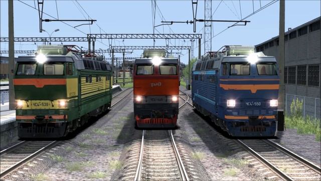 Электровоз ЧС4т 233-650 для Train Simulator 2019 смотреть онлайн