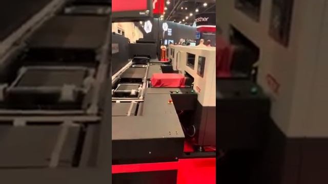 New Brother DTG Digital Line! GTX 600 Complete Printing Process. Printing United Las Vegas 2022 смотреть онлайн