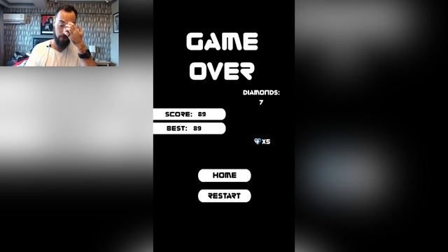 FALLY! - Buildbox Game Review 338 - Simple Falling Ball Tap to switch sides смотреть онлайн