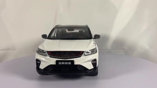 Geely Coolray в масштабе 1:18 смотреть онлайн