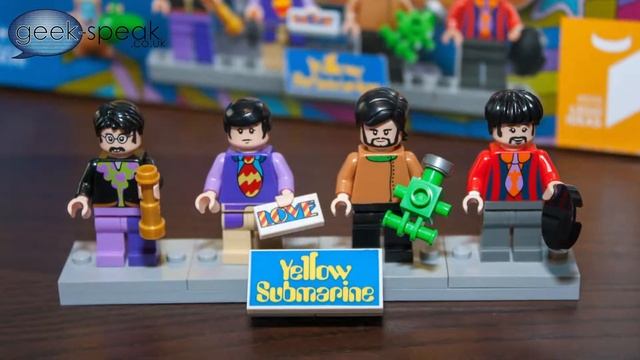 LEGO Ideas 21306: Yellow Submarine time lapse смотреть онлайн