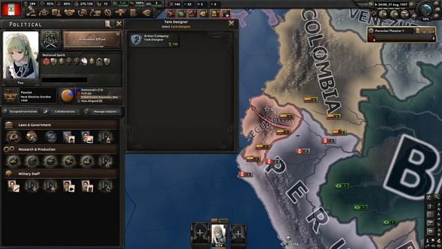 Let's Play HOI 4 : Présentation de mod (Maid Corps) ep 02 смотреть онлайн