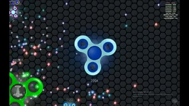 SPINNER IO.ФИДЖЕТ СПИННЕР. НОВАЯ ИО ИГРА! Edkubb Game.  FIDGET SPINNER IO GAME!