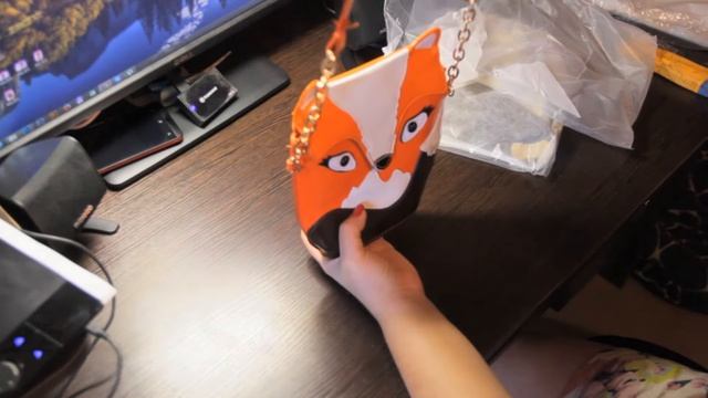 Сумка сова и сумка лиса с Aliexpress за 12$ смотреть онлайн