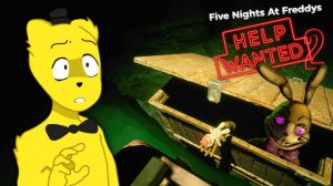 Глитчтрап в Сундуке и Монти  FNAF Help Wanted 2