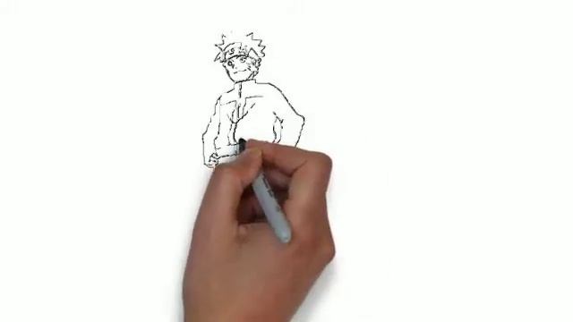Как нарисовать Наруто. Doodle video смотреть онлайн