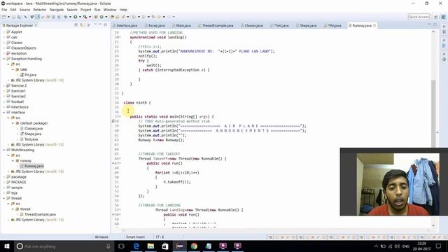 MULTI THREADING IN JAVA смотреть онлайн