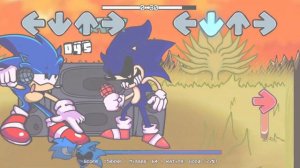 Friday Night Funkin but SONIC.EXE CONFRONTS HIMSELF... (Sonic vs Sonic.EXE) FNF Mods 136