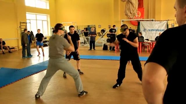 ФСНБ 2011 бой 1-го круга "Сирин-Союз Ножевого Фехтования" смотреть онлайн