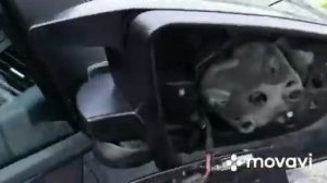 Замена полотна зеркала заднего вида BMW X5 E 70 - Replacing the rear-view mirror sheet