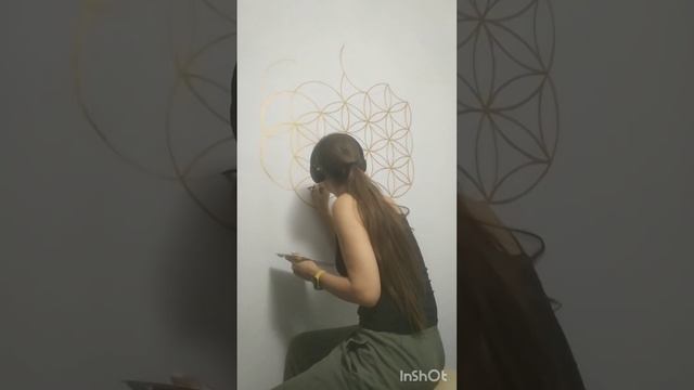 Цветок жизни или как выглядит моя медитация подробнее в описании смотреть онлайн