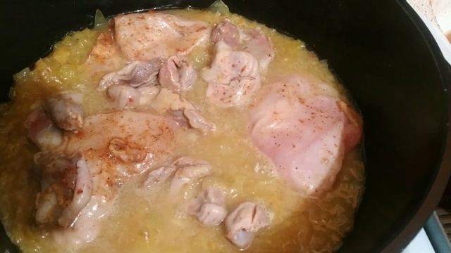 #готовимдома Курица в луковом соусе с добавлением соды!?? смотреть онлайн