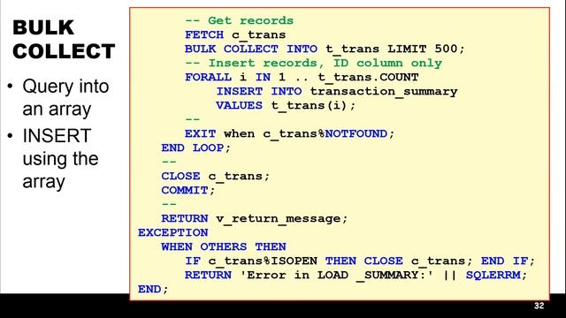 PL/SQL 101: 5+ Basic Tips for Highly-Performant Code смотреть онлайн