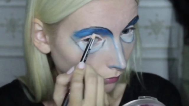 МАКИЯЖ на ХЭЛЛОУИН | HALLOWEEN MAKEUP TUTORIAL 2016 смотреть онлайн