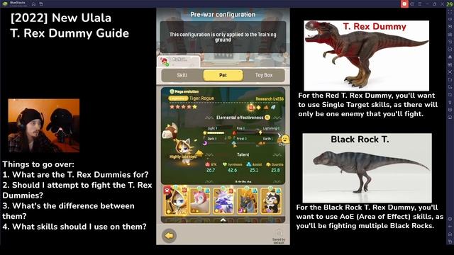 [2022] NEW Ulala Hero Training Ground/ T. Rex dummy Guide! смотреть онлайн