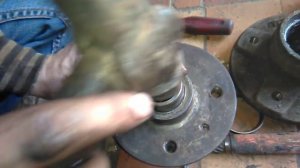 Замена подшипников задней ступицы Daewoo Nexia .