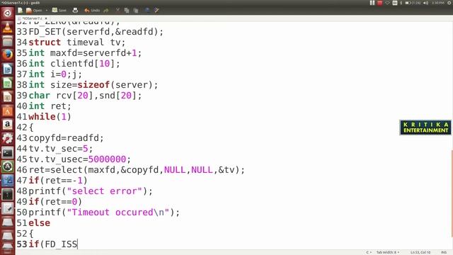i/o multiplexing in socket programming | select function in socket programming | i/o multiplexing смотреть онлайн