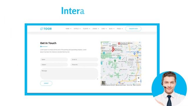 Toor - Travel Rental Booking React Website Template | Explore Endless Adventures with Toor смотреть онлайн