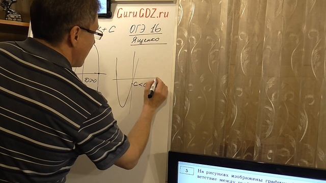 Занятие 21. График квадратичной функции с примерами из ОГЭ, Часть 2. МАТЕМАТИКА смотреть онлайн