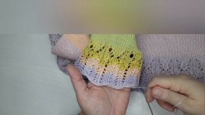 187.❤Модное Платье для девочки на 2 - 3 года."Радужное Амбре."❤Реглан сверху.