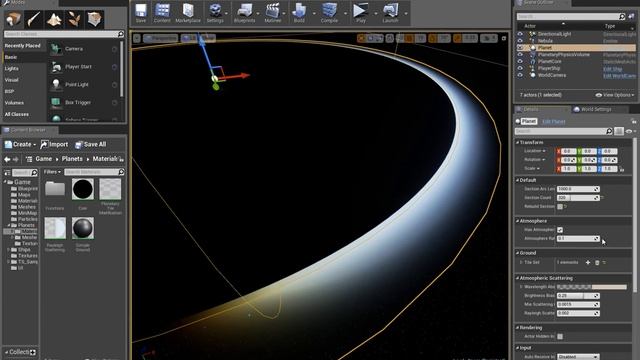 2D Space Shooter Atmospheric Scattering Demo смотреть онлайн