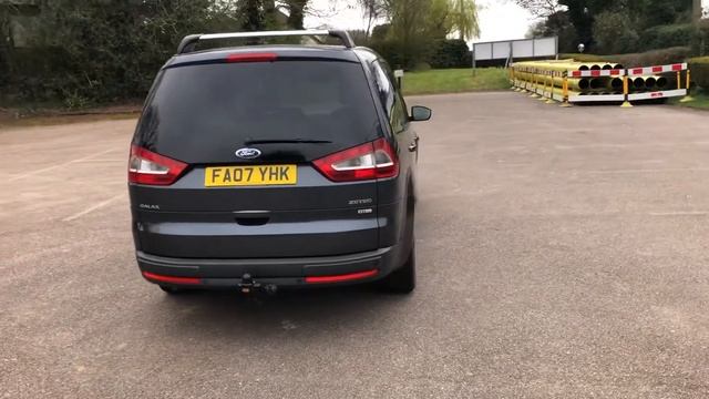 2007 Ford Galaxy 1.8 diesel 7 seater at J and R Autos in Colchester смотреть онлайн