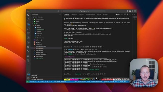 WebdriverIO Tutorials: Getting Started with WebdriverIO Component Testing смотреть онлайн