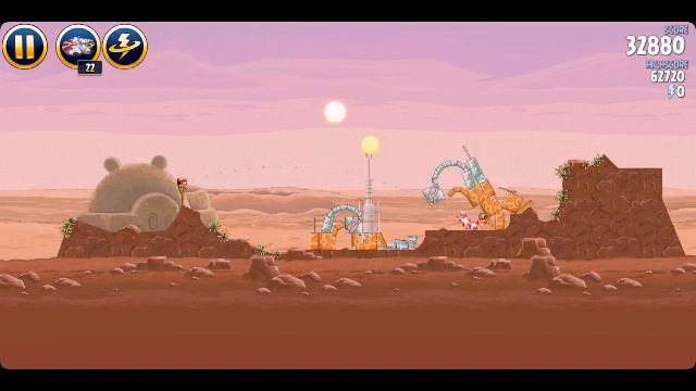 Angry birds star Wars GamePlay смотреть онлайн