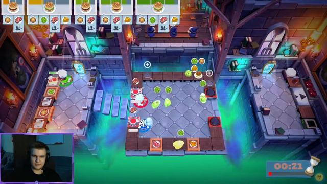 Я ПРОВАЛИЛСЯ ПОД МИР??? - Overcooked 2 смотреть онлайн
