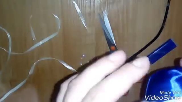 Новогодний шар из лент. Канзаши. смотреть онлайн