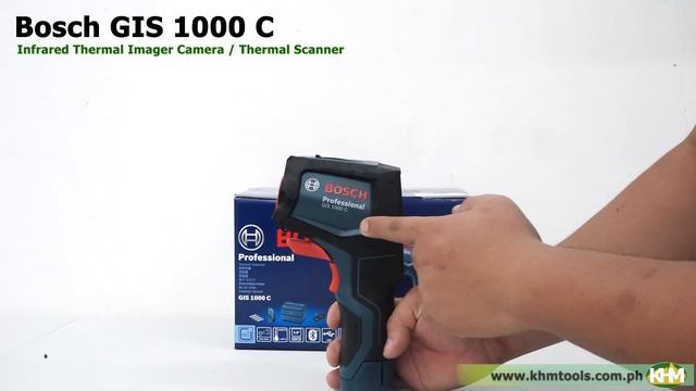 Quick Unboxing Bosch GIS 1000 C Infrared Thermal Imager Camera Thermal Scanner смотреть онлайн