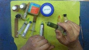 Какой флюс выбрать для пайки? Обзор флюсов моей мастерской.