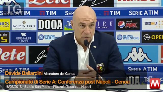 TG 18/03/2018 Davide Ballardini смотреть онлайн